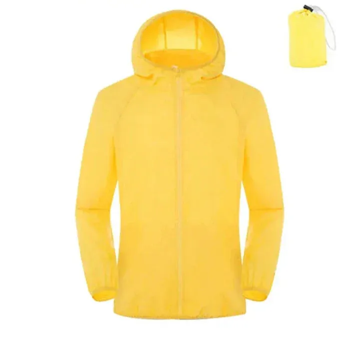 Quinby - Veste d'extérieur performante - Veste coupe-vent et imperméable pour toutes les conditions météorologiques