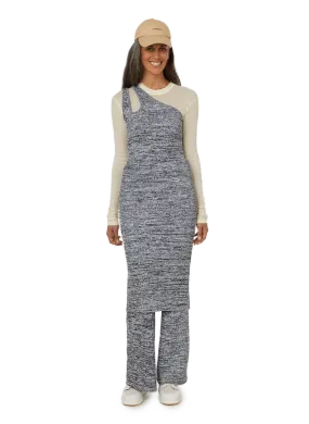 REMAIN  Robe en maille - Gris