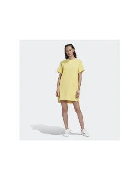 Robe adidas Trefoil jaune Femmes