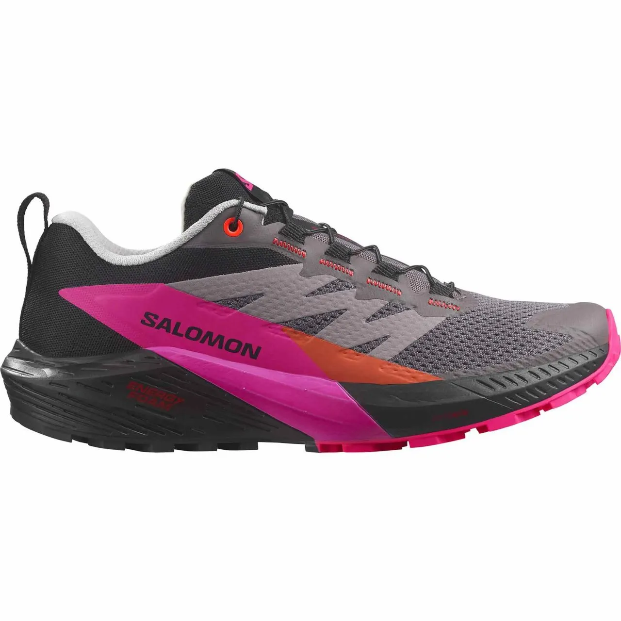 SALOMON SENSE RIDE 5 BLACK ET PINK   Chaussures de trail