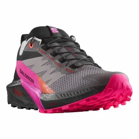 SALOMON SENSE RIDE 5 BLACK ET PINK   Chaussures de trail