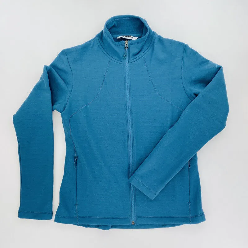 Salomon Sntial Warm Fz Fleece W - Seconde main Polaire femme - Bleu pétrole - L | Hardloop