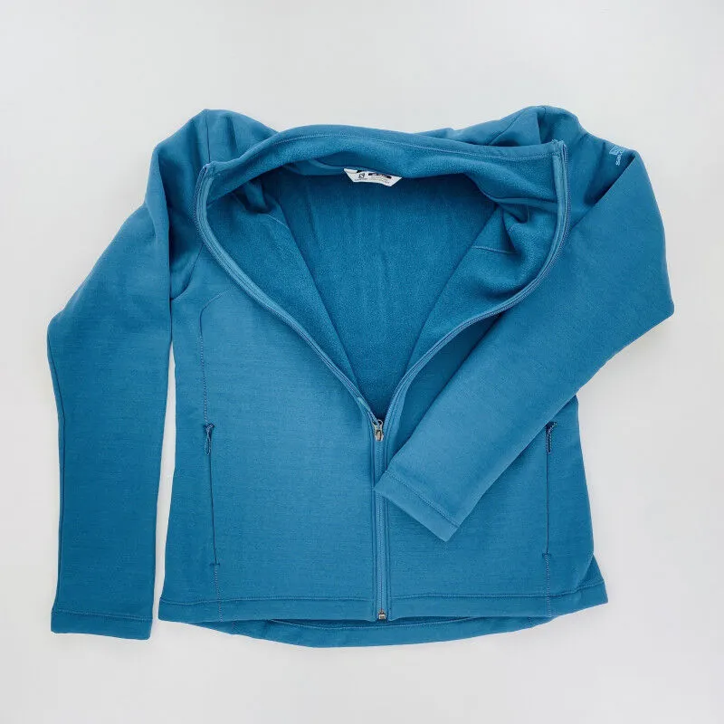 Salomon Sntial Warm Fz Fleece W - Seconde main Polaire femme - Bleu pétrole - L | Hardloop