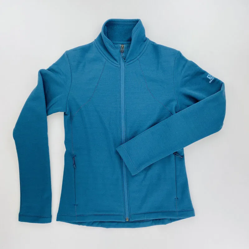 Salomon Sntial Warm Fz Fleece W - Seconde main Polaire femme - Bleu pétrole - S | Hardloop