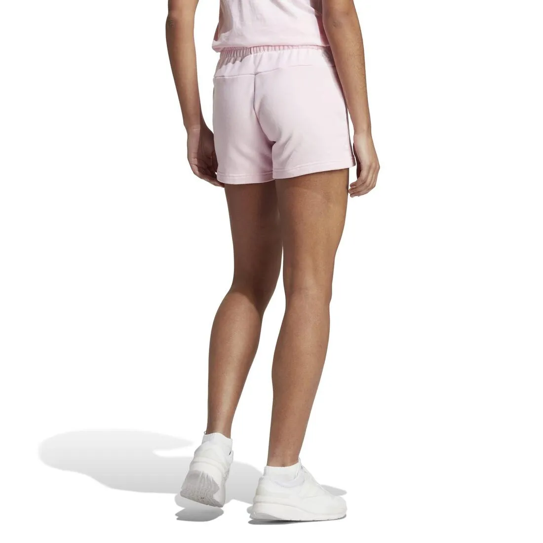 SHORT DE FITNESS SOFT TRAINING ADIDAS FEMME ROSE