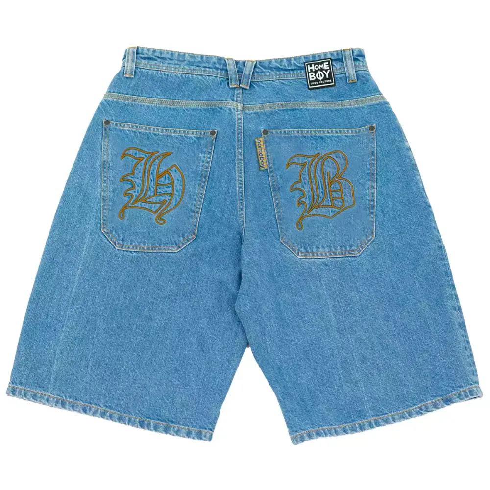 Short en jean gothique X-tra Baggy Moon