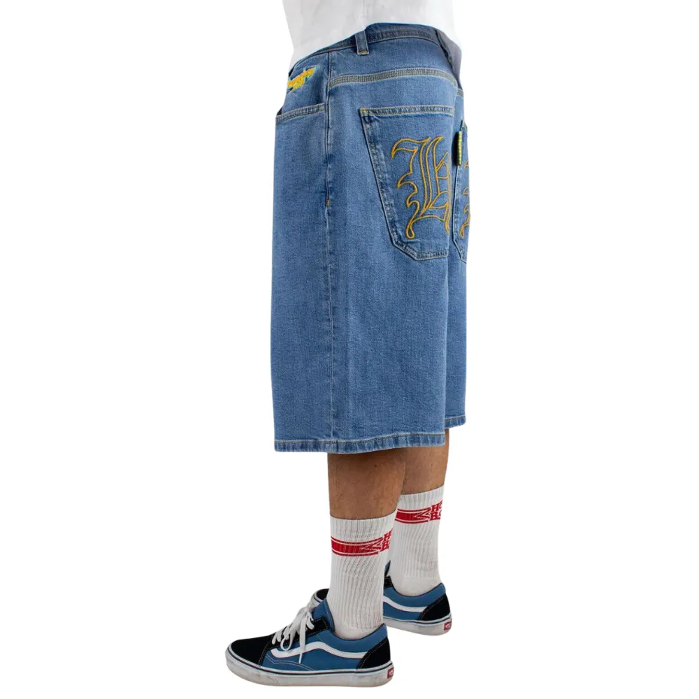 Short en jean gothique X-tra Baggy Moon