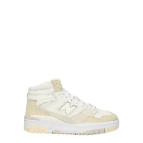 Sneakers de New Balance 650 Femmes en cuir blanc / noix