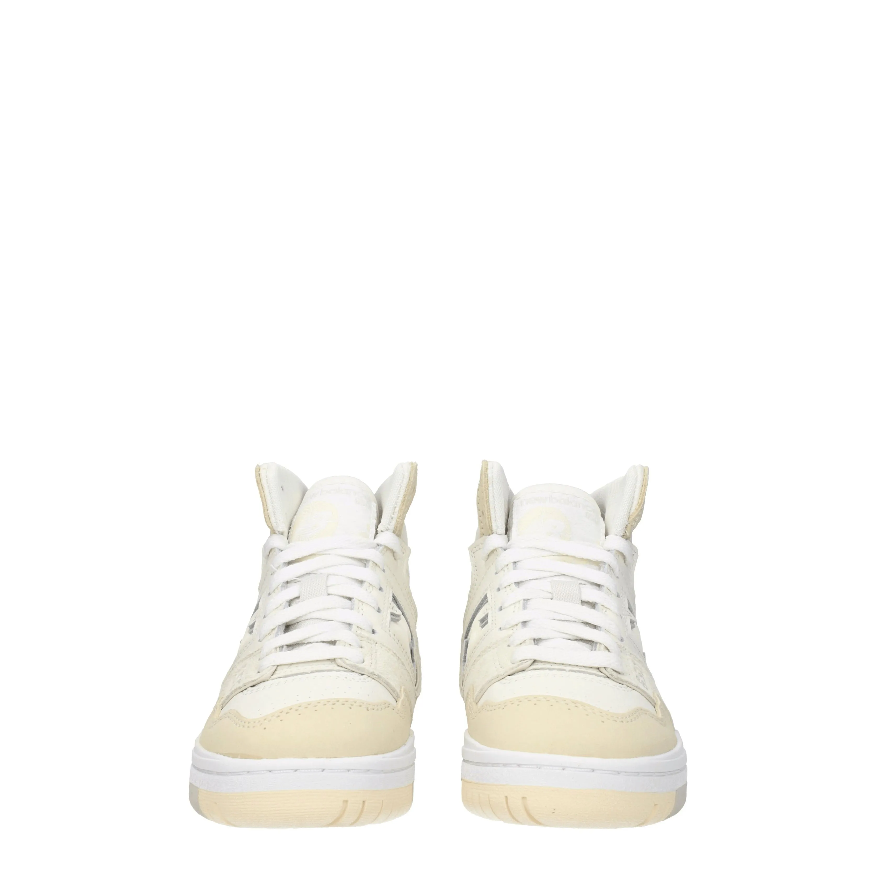 Sneakers de New Balance 650 Femmes en cuir blanc / noix