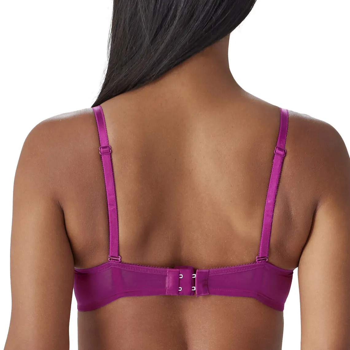 Soutien-gorge moulé en dentelle fuchsia | 3 Suisses