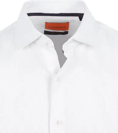 Suitable Chemise Lin Blanche SH-LIN-CLAS-24.01 commander en 