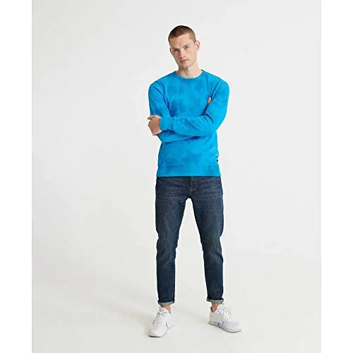 Superdry VL Tonal Tie Dye Crew Sweat-Shirt Homme