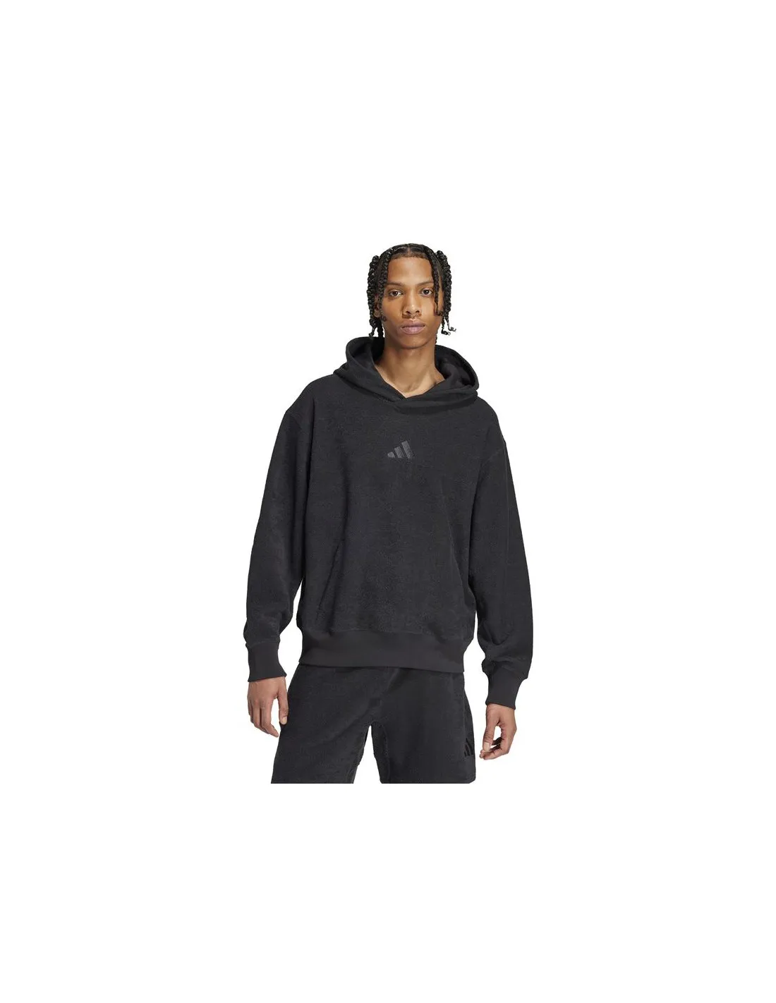 Sweat adidas Homme Elevated All Szn Terry Loop Noir