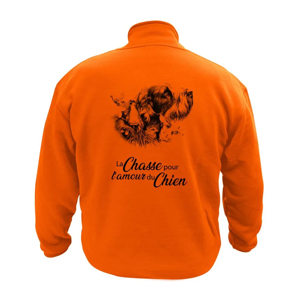 Sweat chasse – La chasse pour l’amour du chien Griffon Korthals