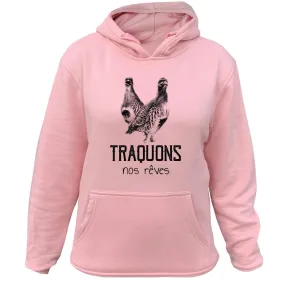 Sweat Chasseresse Perdrix – Traquons nos rêves