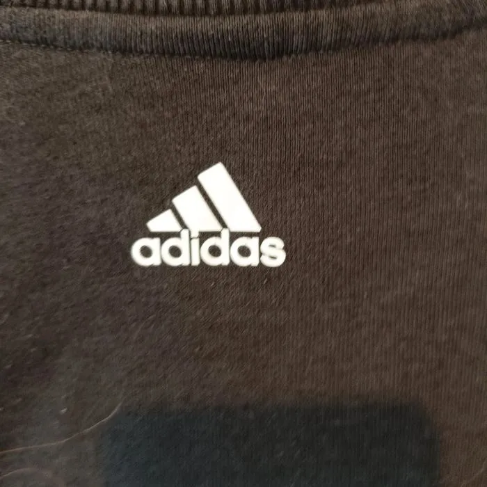 Sweat col rond noir adidas taille 13-14 ans - adidas - 14 ans  | Beebs