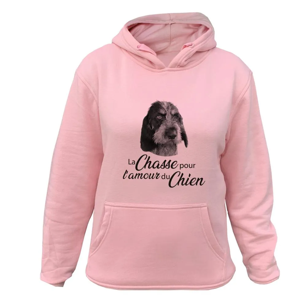 Sweat de chasse – Pour l’amour du Griffon Bleu de Gascogne