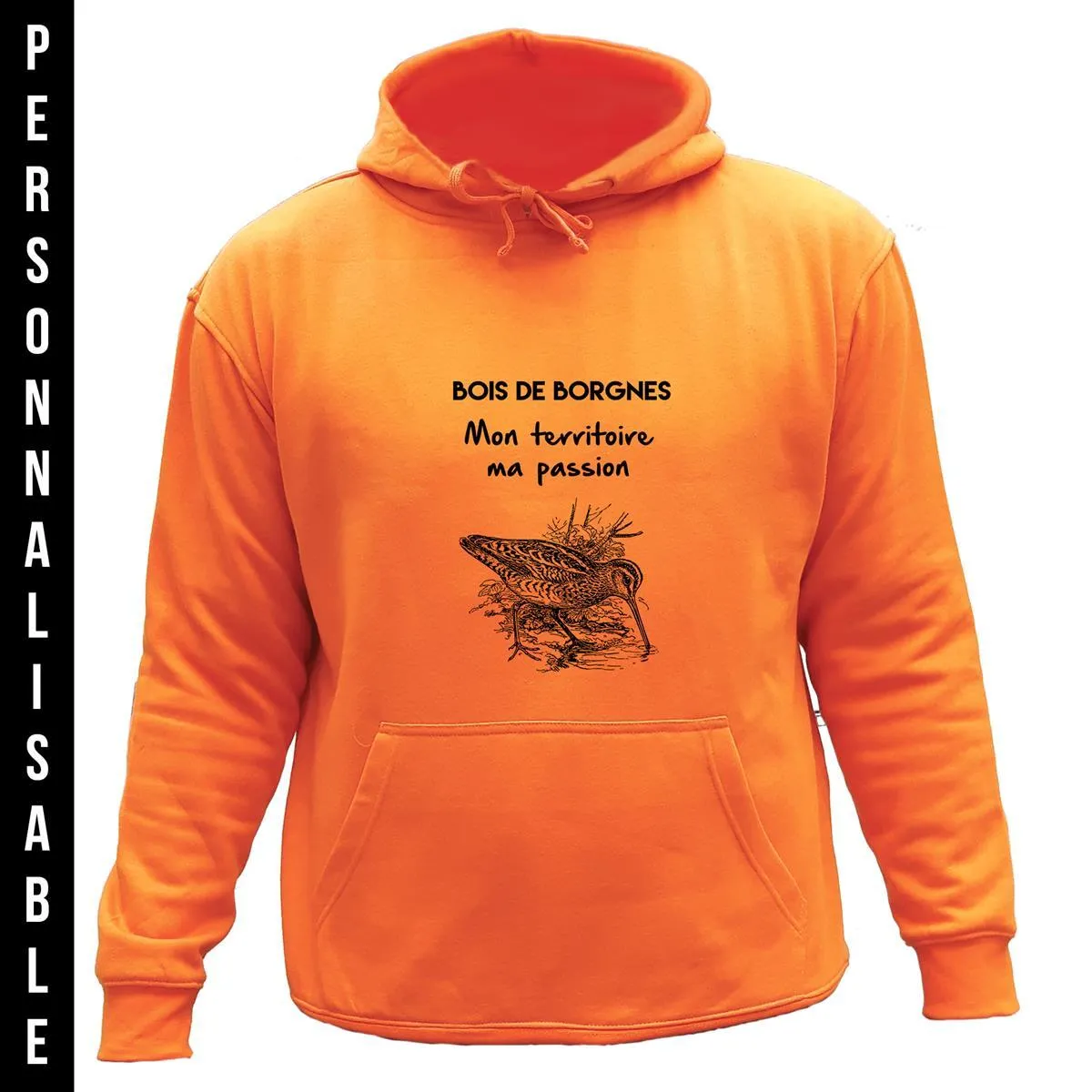 Sweat de chasse Bécasse Personnalisable