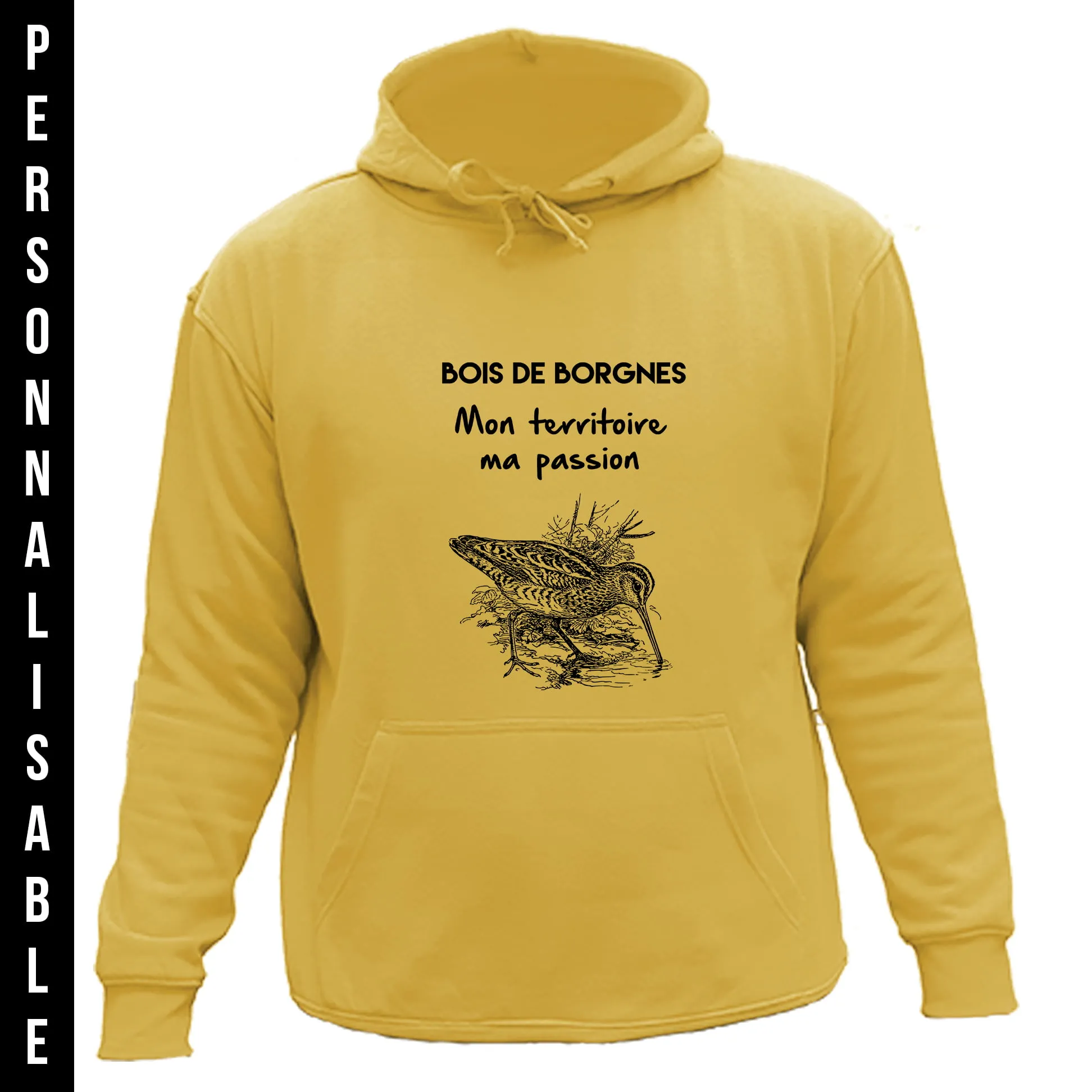 Sweat de chasse Bécasse Personnalisable