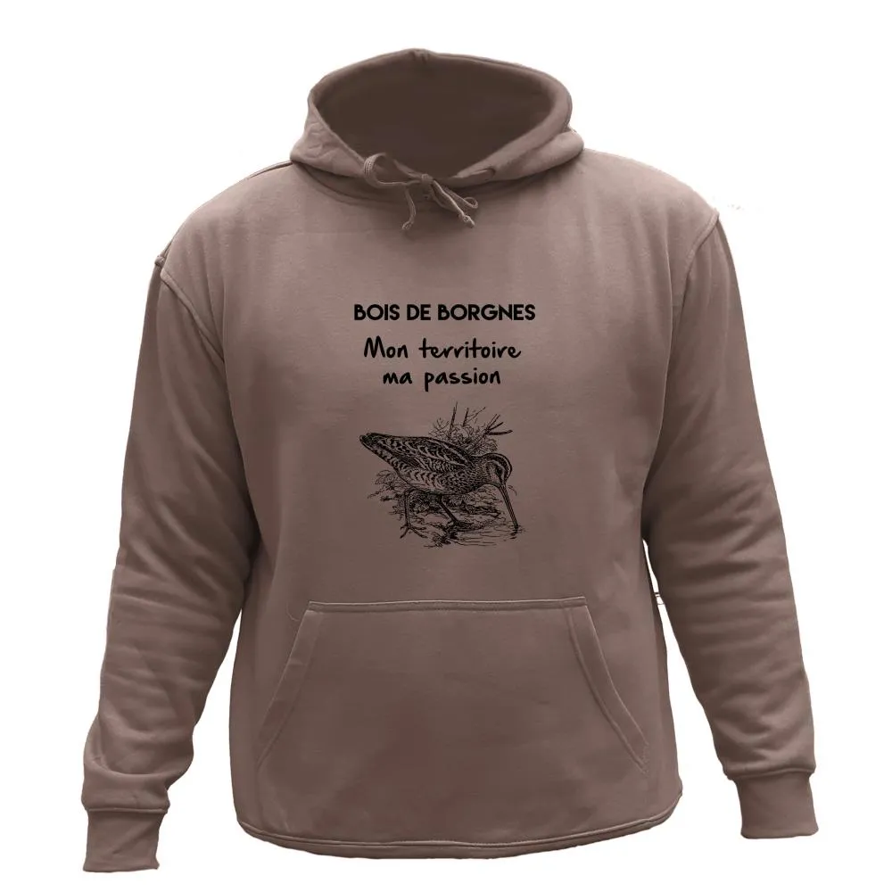 Sweat de chasse Bécasse Personnalisable