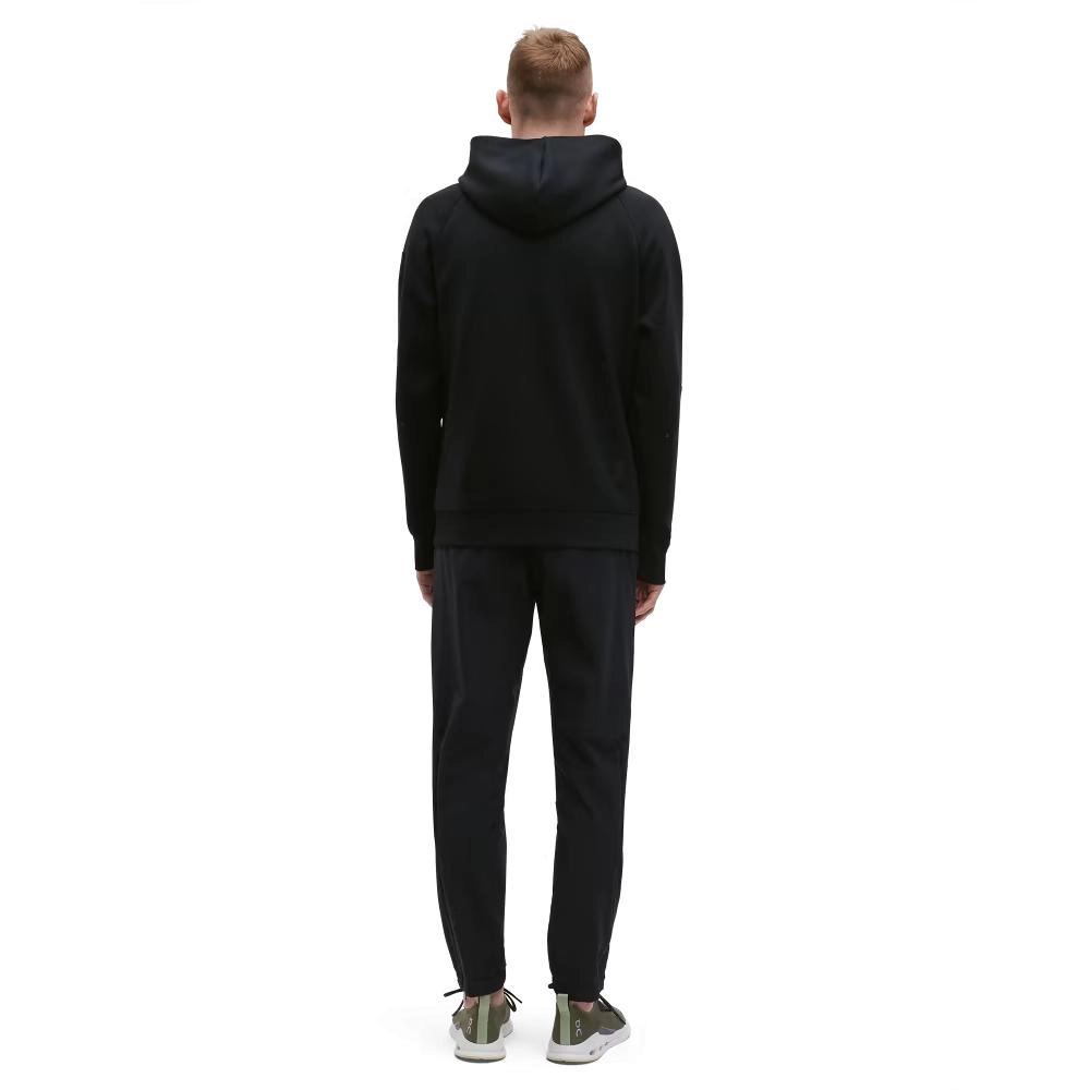 Sweat Homme On Running Zipped Black