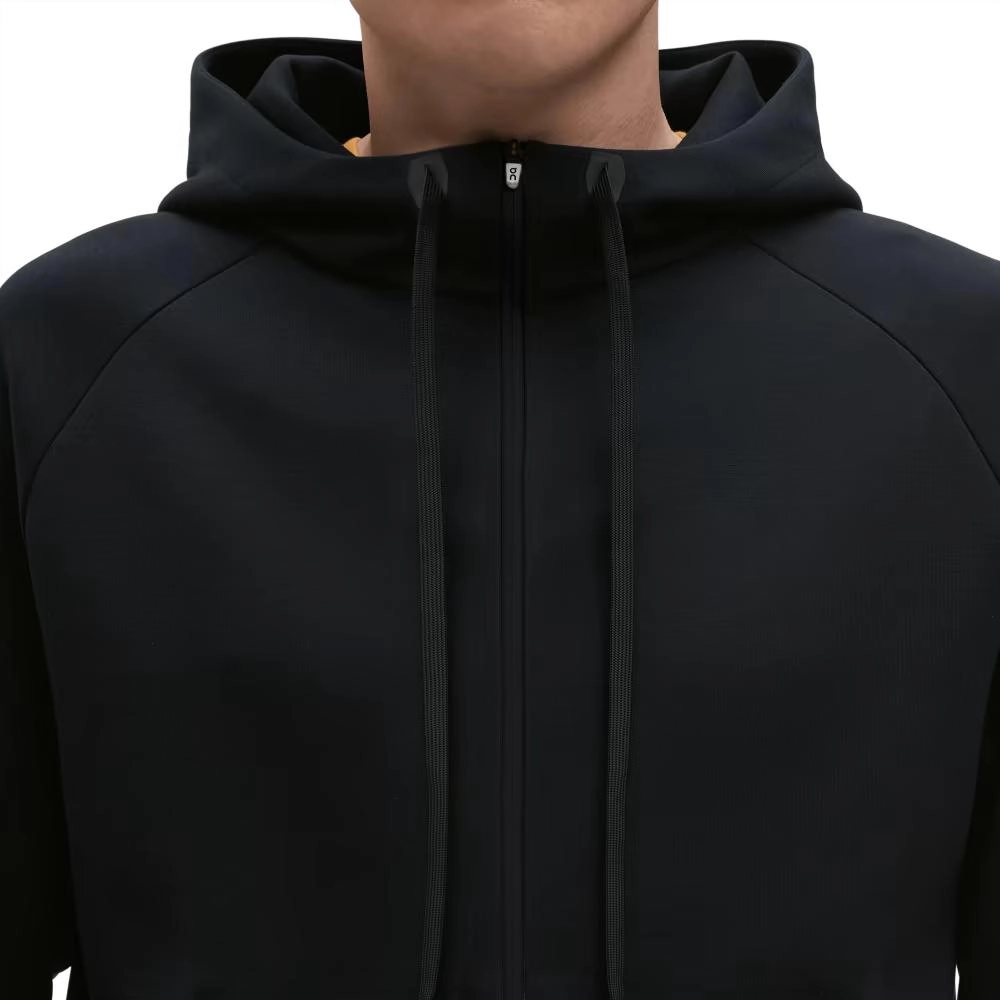 Sweat Homme On Running Zipped Black