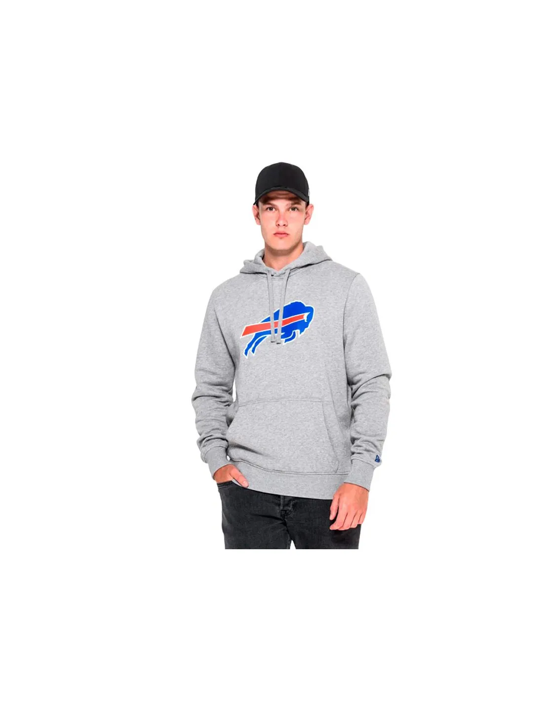 Sweat New Era NFL Regular Buffalo Bills Gris Homme