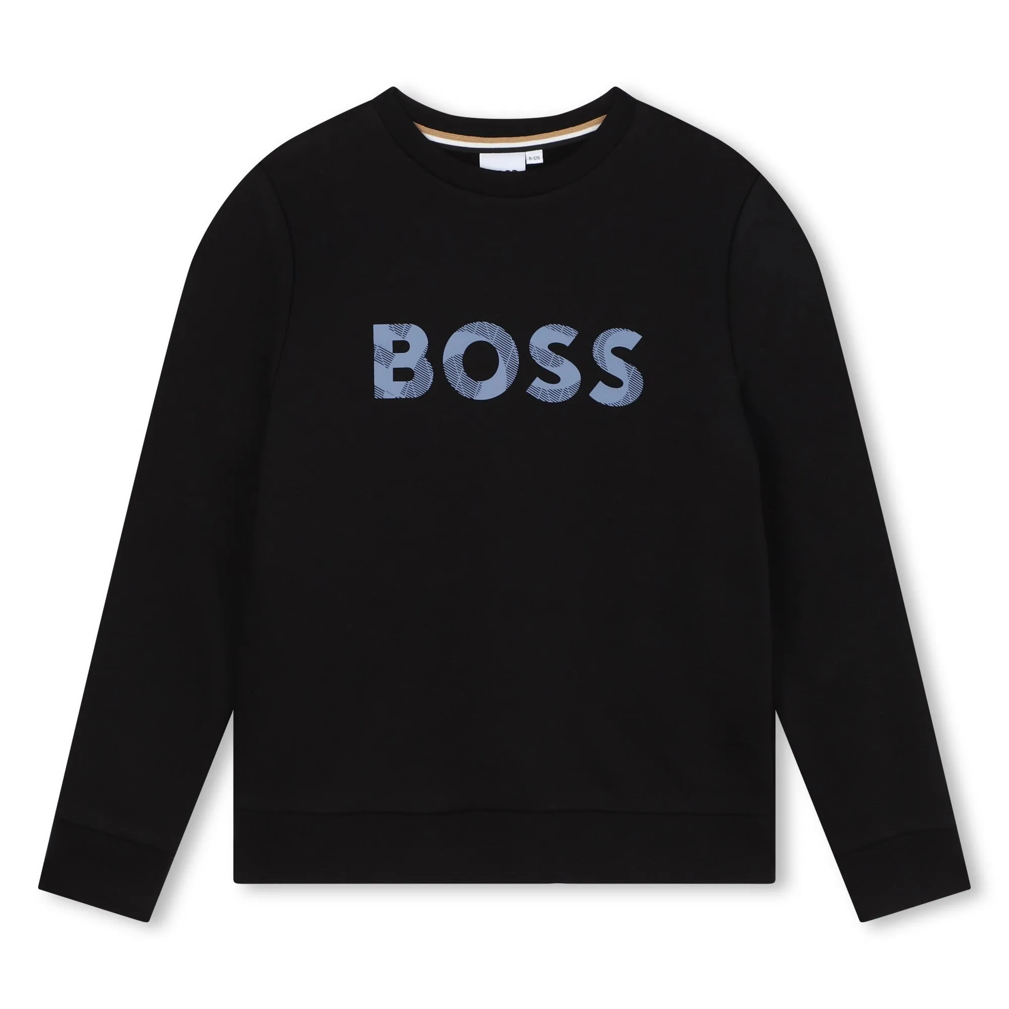 Sweat noir Logo garon Boss H24