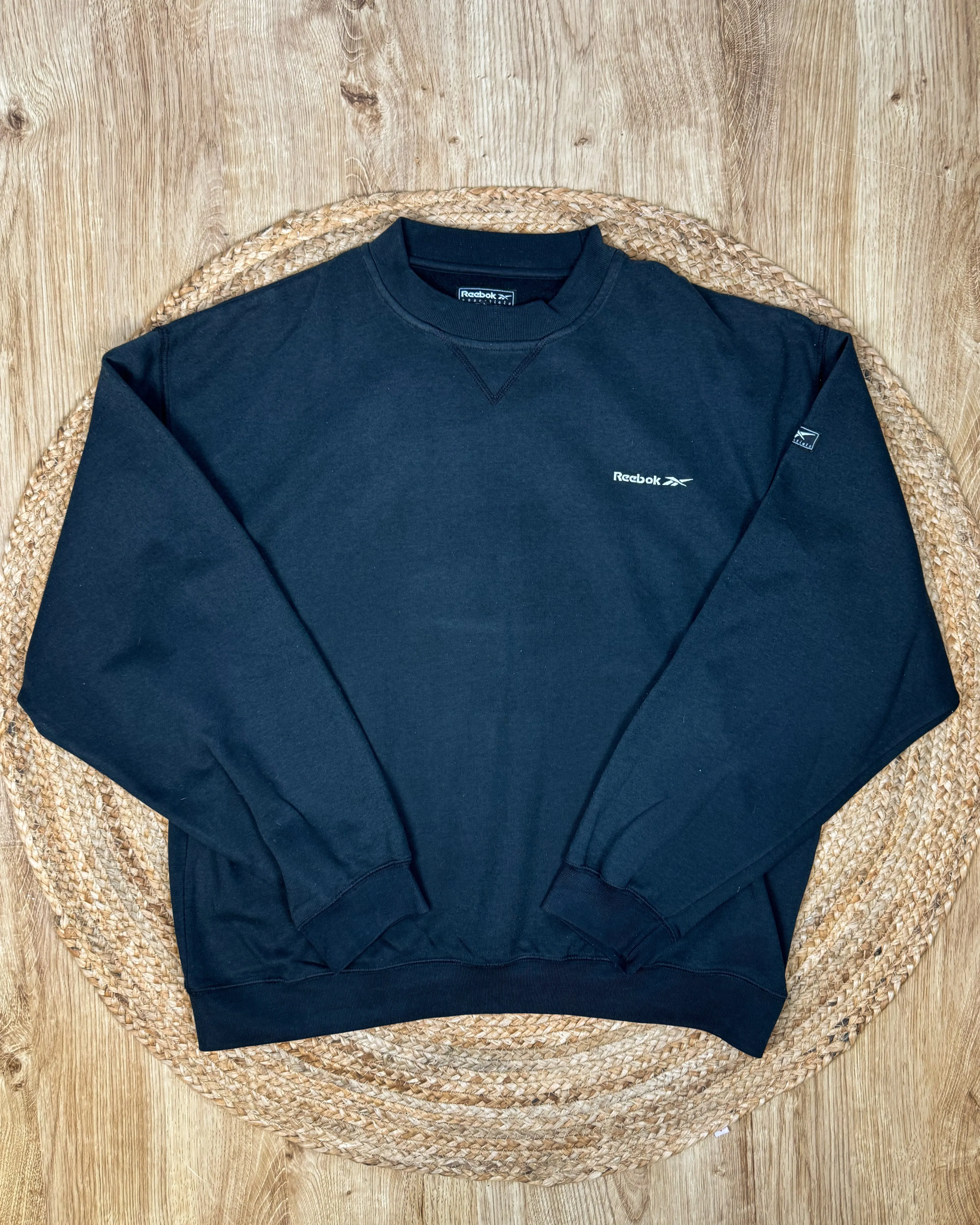 Sweat noir Reebok (XL) unisex