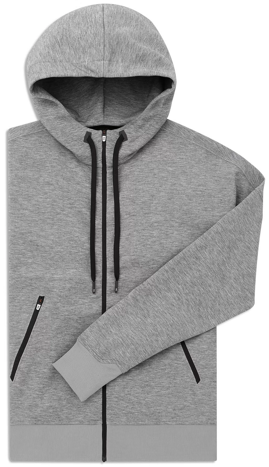 Sweat On Running Femme Zipped Grey