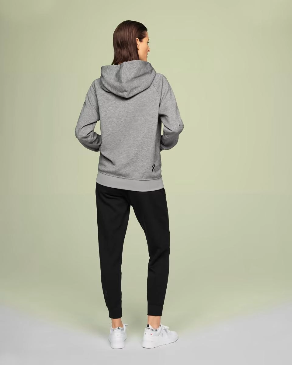 Sweat On Running Femme Zipped Grey