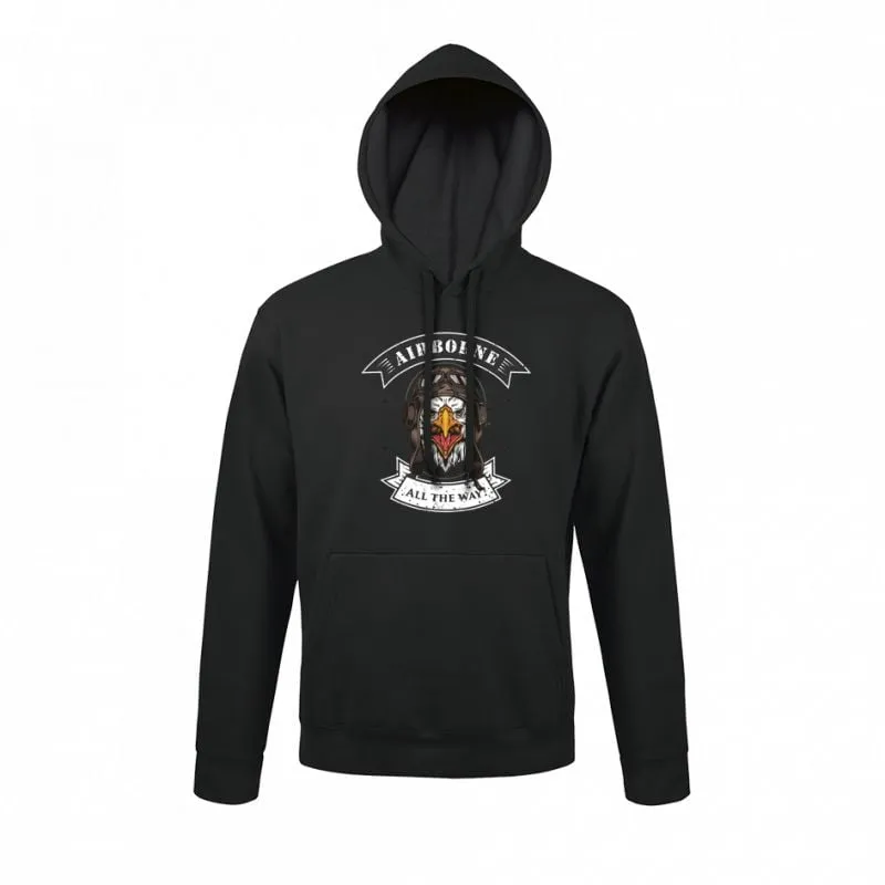 Sweat-shirt Airborne Noir - Army Design