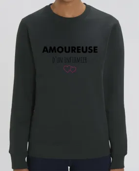 Sweat-shirt Amoureuse d'un infirmier Par tunetoo