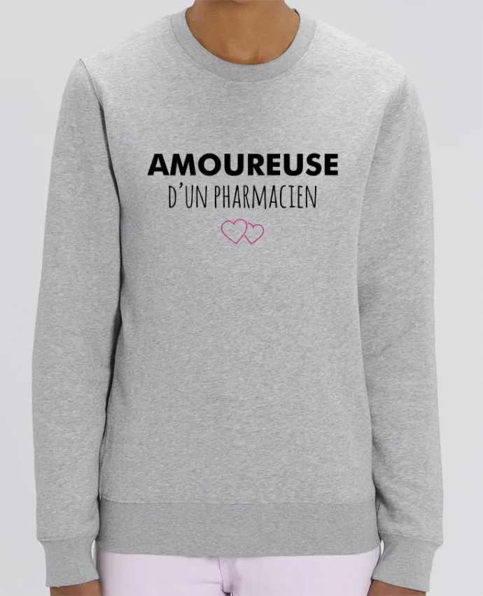 Sweat-shirt Amoureuse d'un pharmacien Par tunetoo