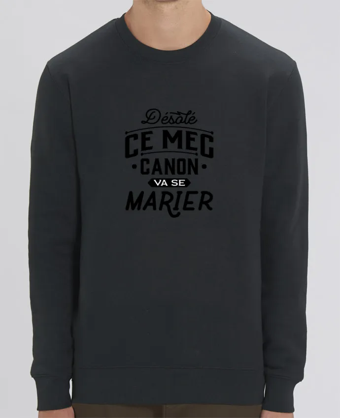 Sweat-shirt ce mec canon va se marier evg Par Original t-shirt