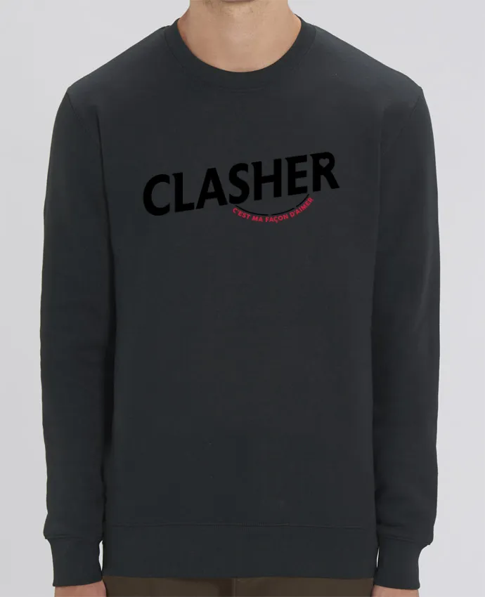 Sweat-shirt Clasher c'est ma façon d'aimer Par tunetoo