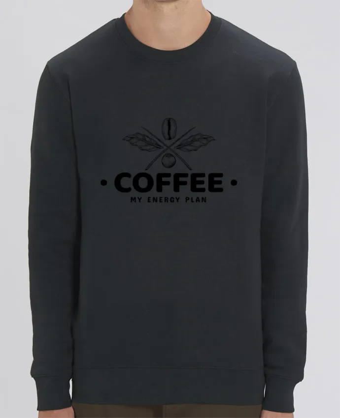 Sweat-shirt Coffee my energy plan Par Bossmark