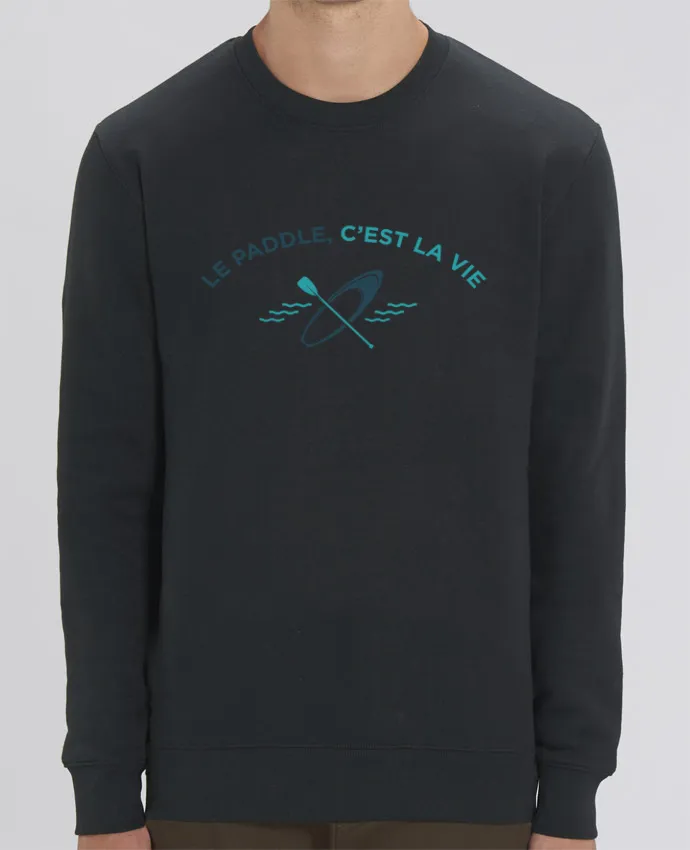 Sweat-shirt Le paddle, c'est la vie Par tunetoo