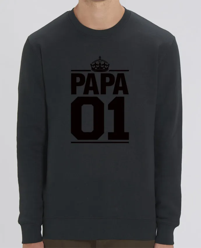 Sweat-shirt Papa 01 Par Freeyourshirt.com