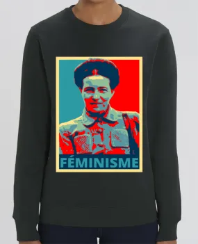 Sweat-shirt Simone de Beauvoir - Féminisme Par Hémipléjik