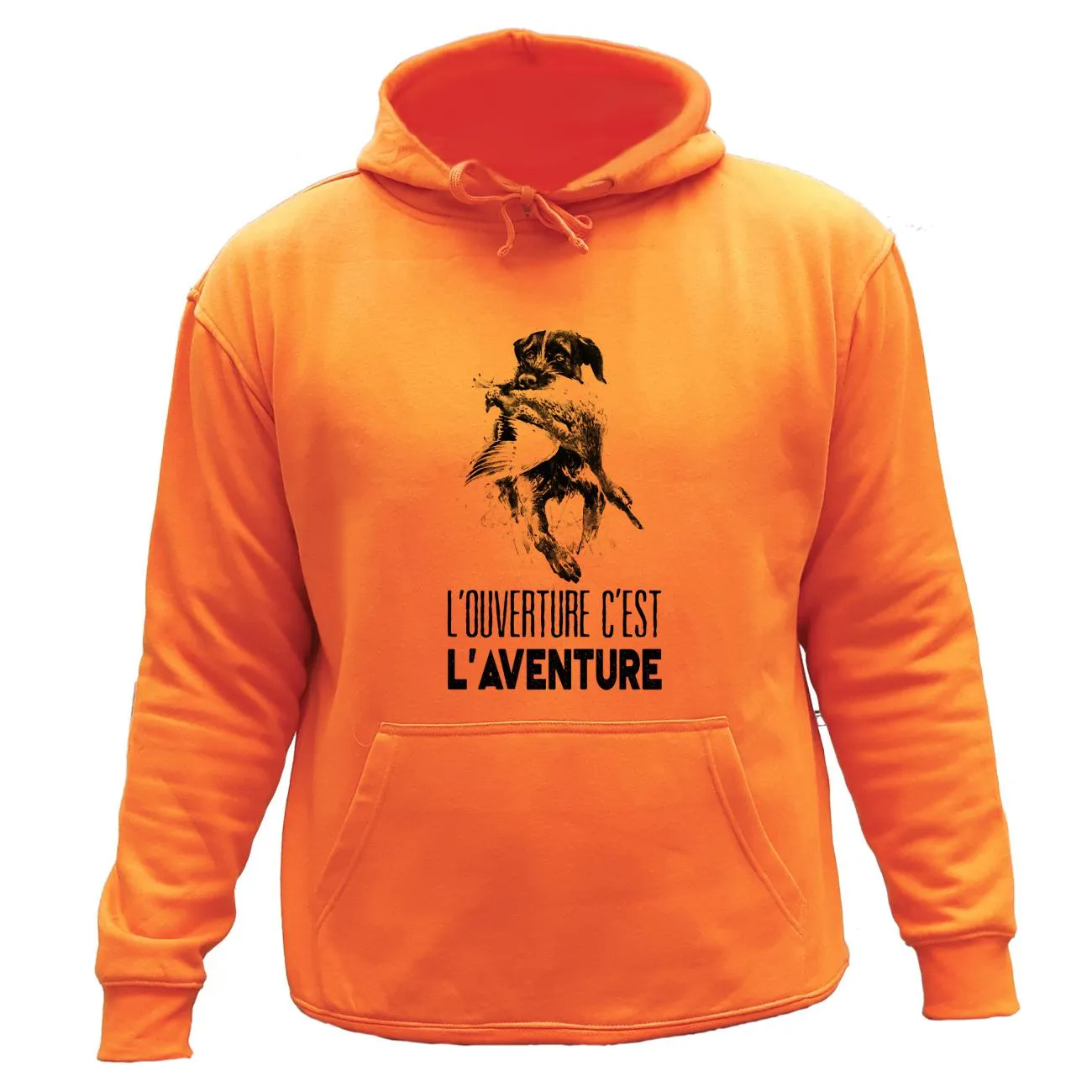 Sweat/pull de chasse – L’ouverture c’est l’aventure Griffon Korthal