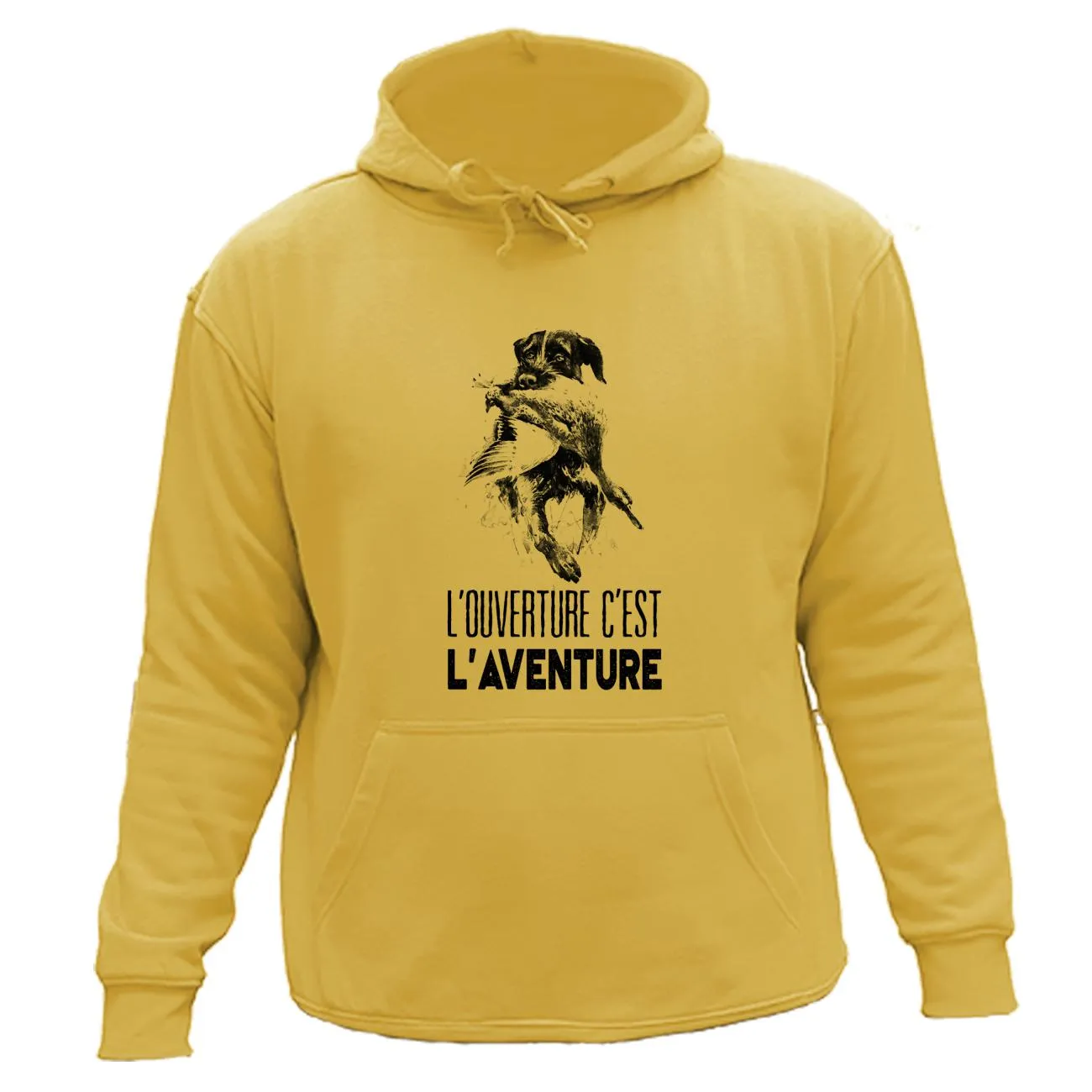 Sweat/pull de chasse – L’ouverture c’est l’aventure Griffon Korthal