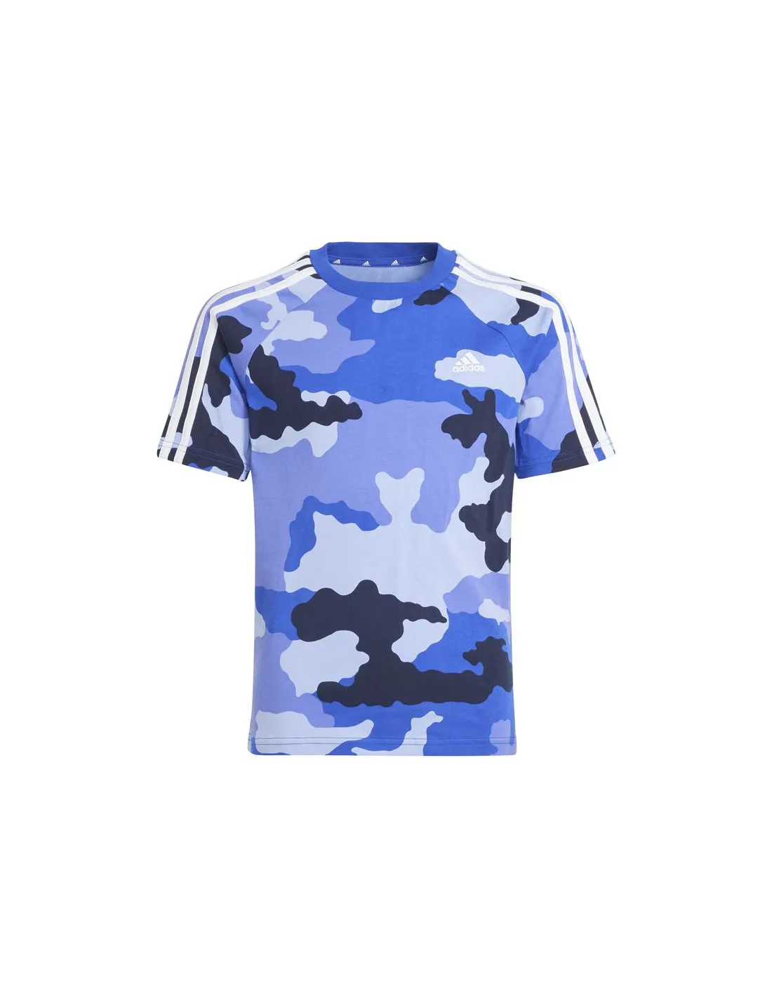 T-shirt adidas Enfant Bleu Camo