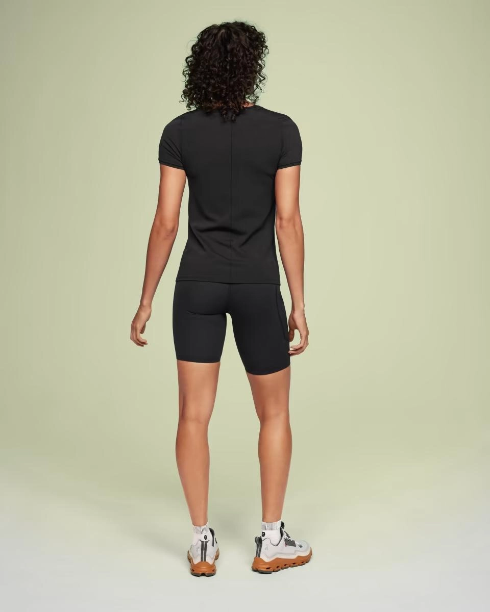 T-Shirt de sport On Running Femme Movement Black