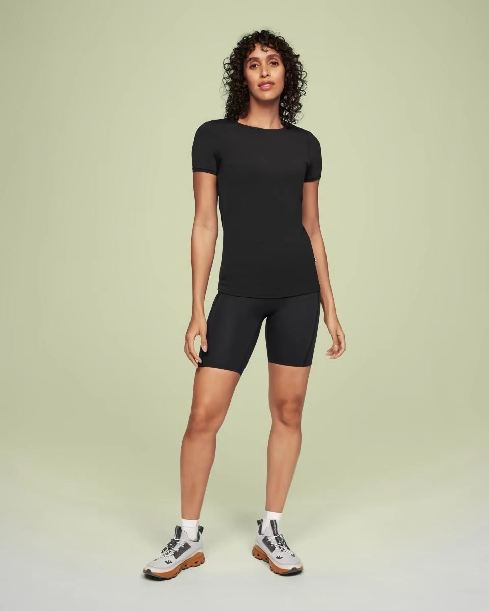 T-Shirt de sport On Running Femme Movement Black