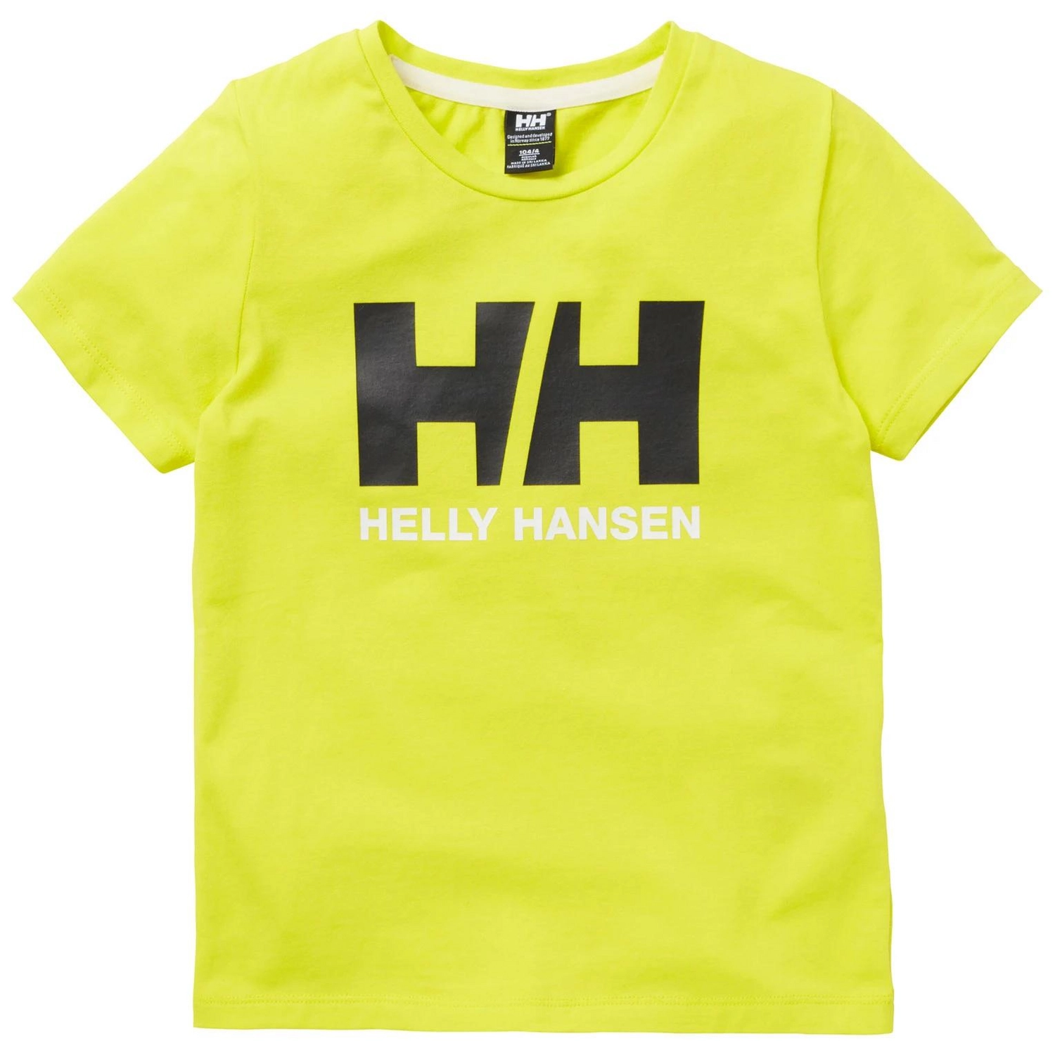 T-Shirt Helly Hansen Enfant Logo T-Shirt Sweet Lime