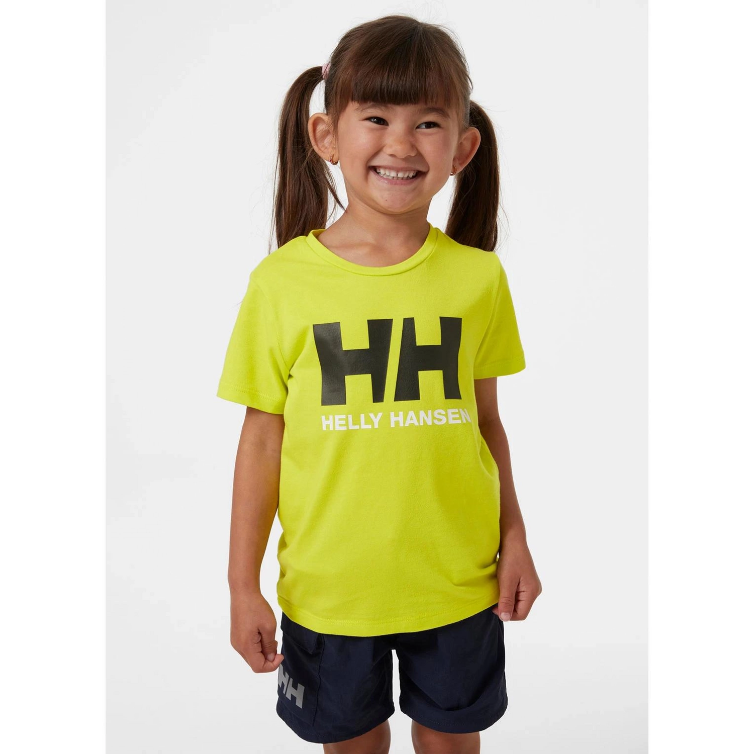 T-Shirt Helly Hansen Enfant Logo T-Shirt Sweet Lime