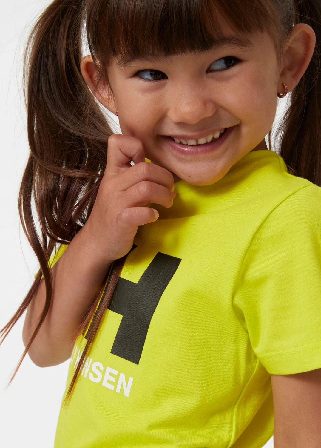 T-Shirt Helly Hansen Enfant Logo T-Shirt Sweet Lime