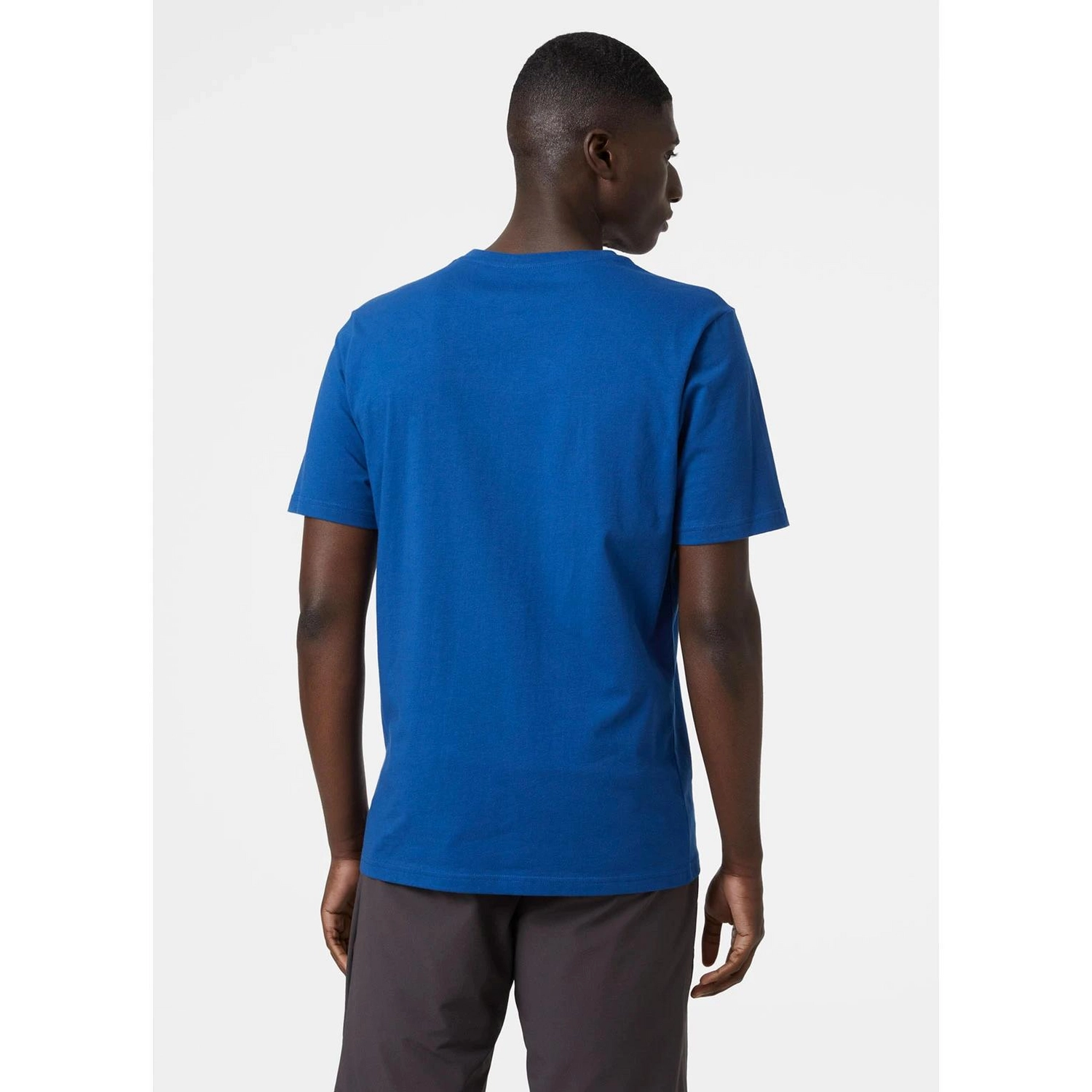 T-Shirt Helly Hansen Hommes Logo T-Shirt Deep Fjord