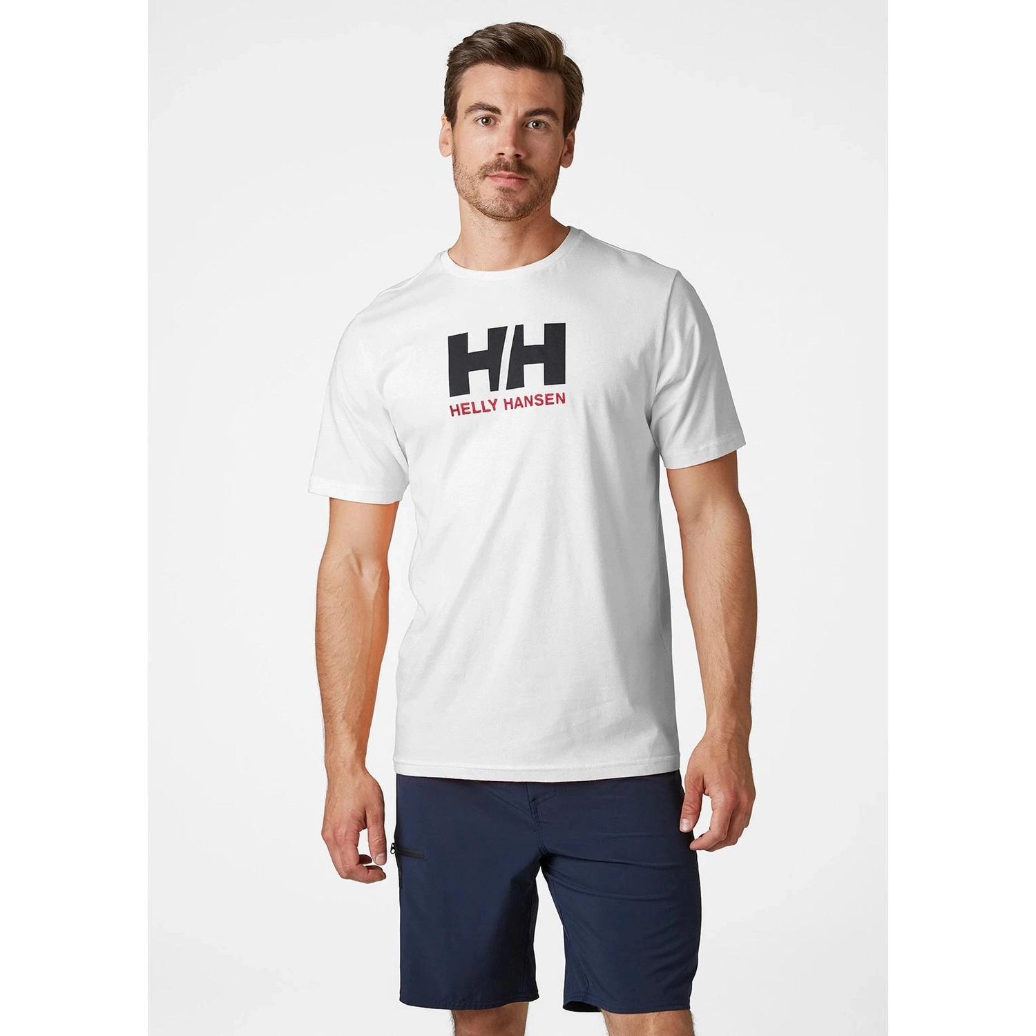 T-Shirt Helly Hansen Hommes Logo T-Shirt White